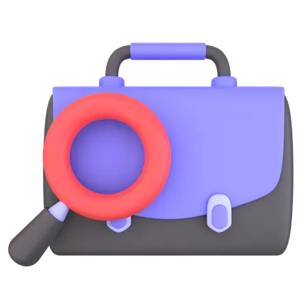Search Business  3D Icon