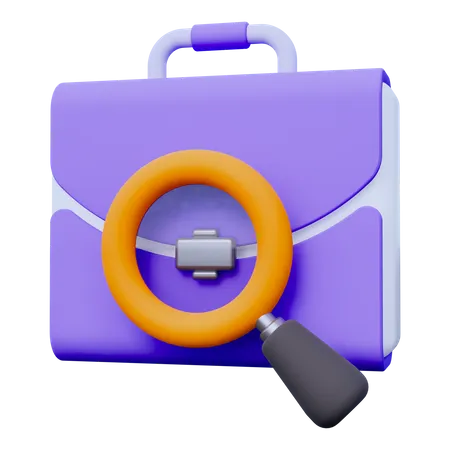 Search Business  3D Icon