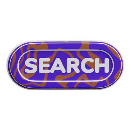 Search Button  3D Icon