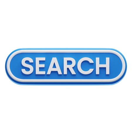 Search Button  3D Icon