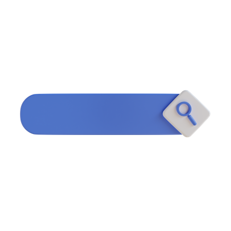 Search Button  3D Icon