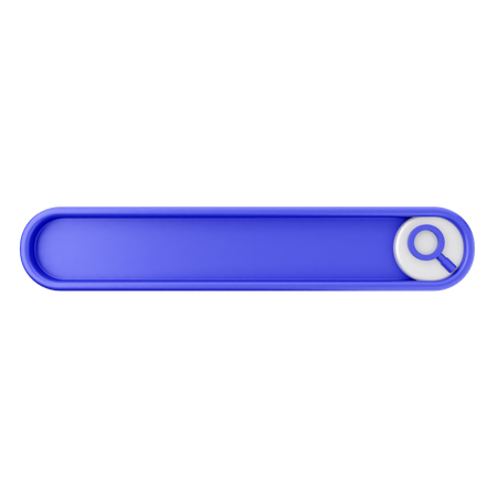 Search Button  3D Icon