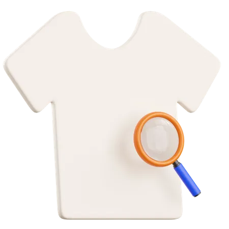 Search Clothes 3 D Icon 3D Icon