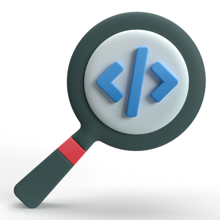 Search Code  3D Icon