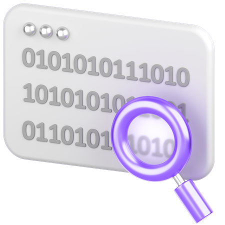 Search Code  3D Icon