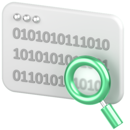 Search Code  3D Icon