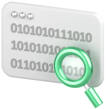 Search Code  3D Icon