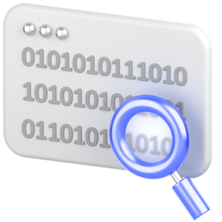 Search Code  3D Icon