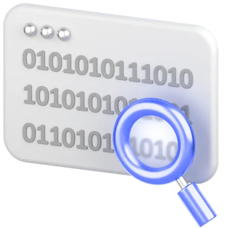Search Code  3D Icon