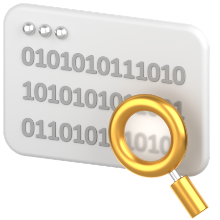Search Code  3D Icon