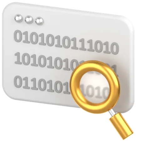 Search Code  3D Icon