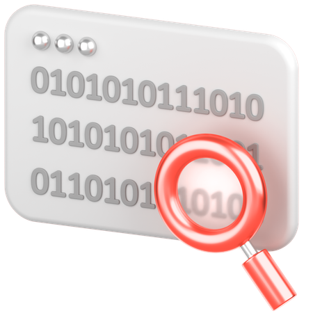 Search Code  3D Icon