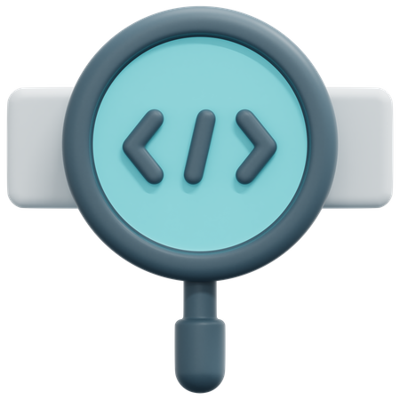 Search Code  3D Icon