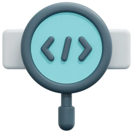 Search Code  3D Icon