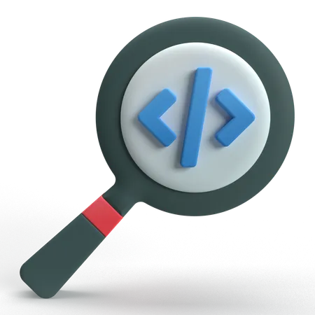 Search Code  3D Icon