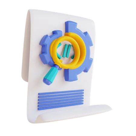 Search Code File  3D Icon