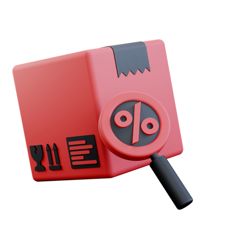 Search Delivery  3D Icon