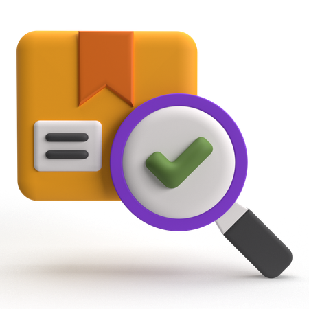 Search Delivery  3D Icon