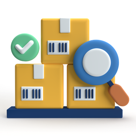 Search Delivery  3D Icon