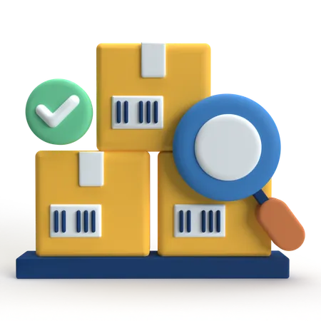 Search Delivery  3D Icon