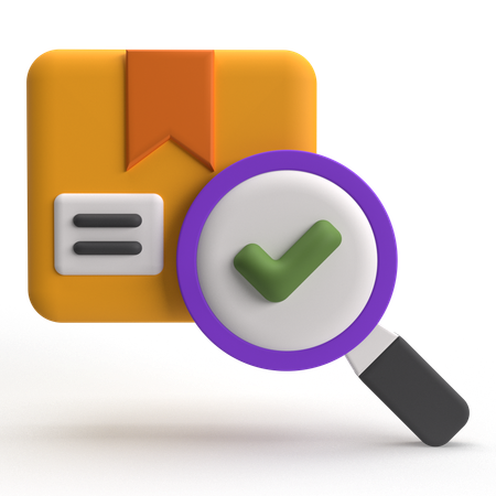 Search Delivery  3D Icon
