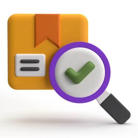 Search Delivery  3D Icon