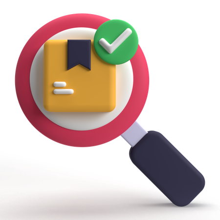 Search Delivery  3D Icon