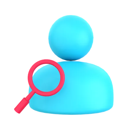 Search employee  3D Icon
