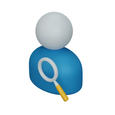 Search employee 3D Icon