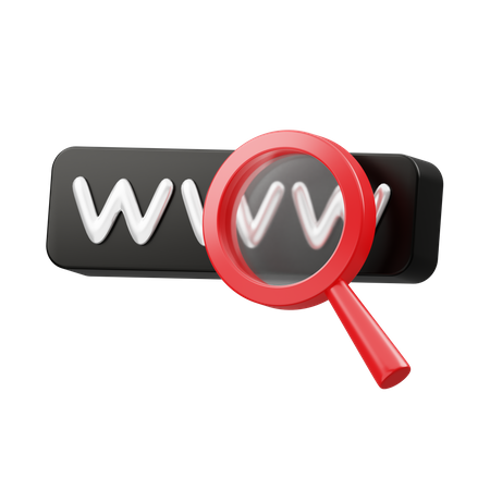 Search Engine  3D Icon