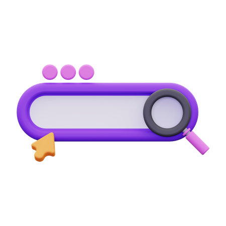 Search engine  3D Icon