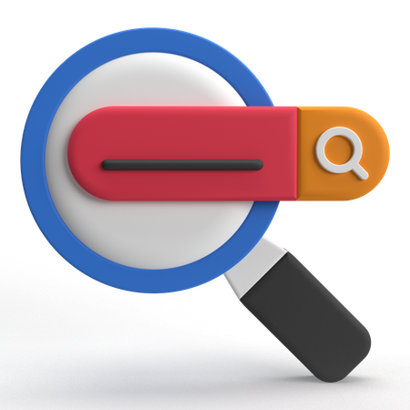 Search Engine  3D Icon