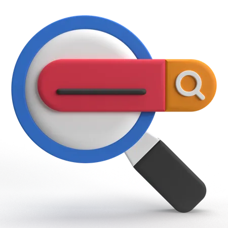 Search Engine  3D Icon