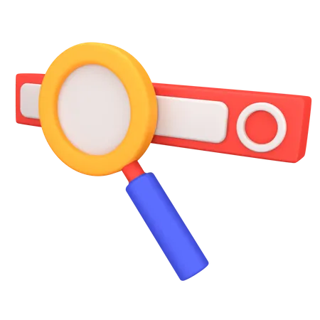 Search Engine  3D Icon