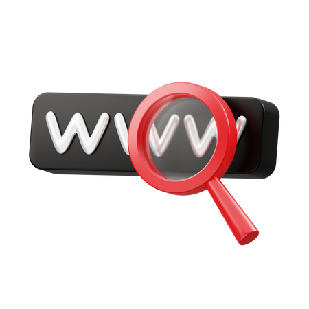 Search Engine 3D Icon