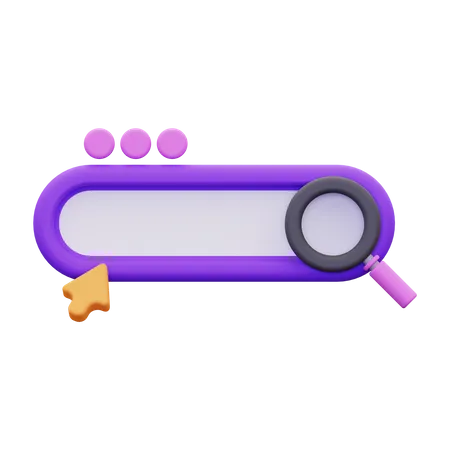 Search engine  3D Icon