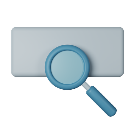 Search Engine  3D Icon