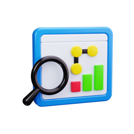 Search Engine Marketing  3D Icon