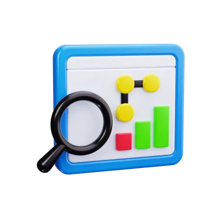 Search Engine Marketing  3D Icon