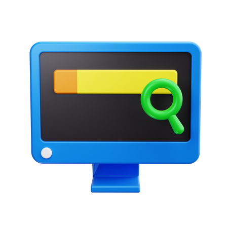 Search Engine Optimization  3D Icon