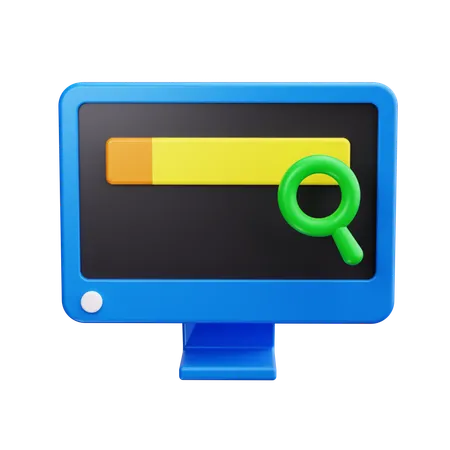 Search Engine Optimization  3D Icon