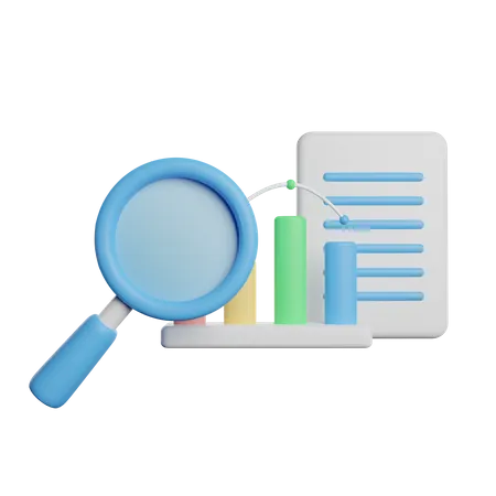 Search Engine optimization analysis  3D Illustration