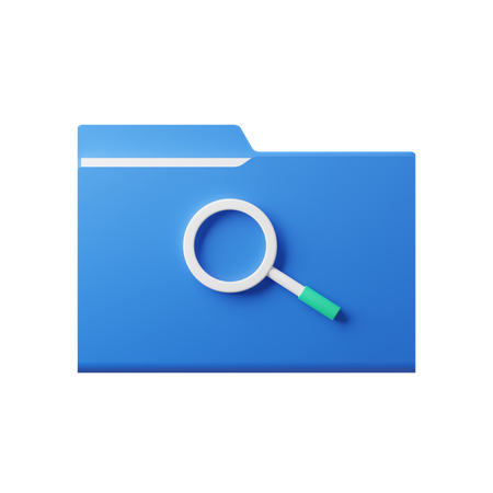 Search Folder  3D Icon