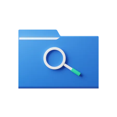 Search Folder  3D Icon