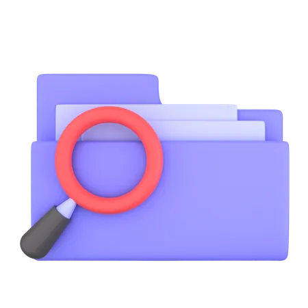 Search Folder  3D Icon