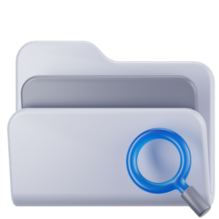 Search Folder  3D Icon