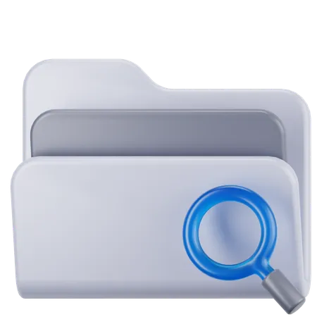 Search Folder  3D Icon