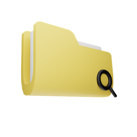 Search Folder  3D Icon