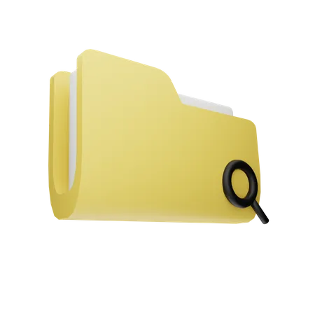 Search Folder  3D Icon