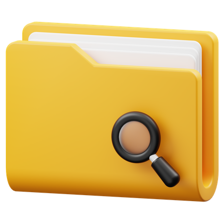 Search Folder  3D Icon